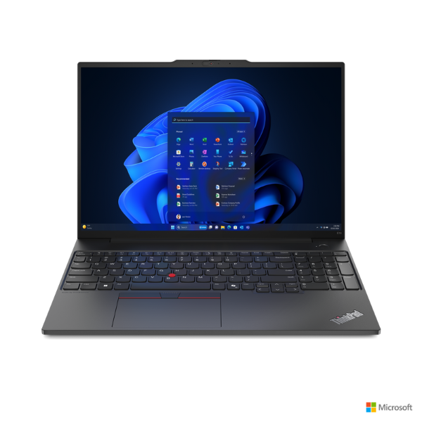 LENOVO ThinkPad E16 Gen 2 Intel Core Ultra 7 155H Processor, 16GB RAM, 512GB SSD, 16" WUXGA Display, DOS, BAG, English & Arabic Keyboard, 1 Year Warranty | 21MA001PGR