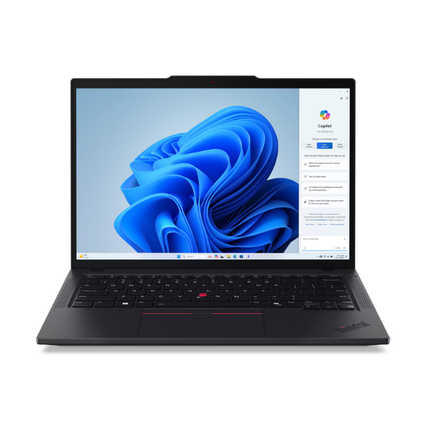 LENOVO ThinkPad T14 Gen 5 Intel Core Ultra 5 125U Processor, 8GB RAM, 512GB SSD, 14" WUXGA Display,DOS, English & Arabic Keyboard, 3 Year Warranty | 21ML001DGR