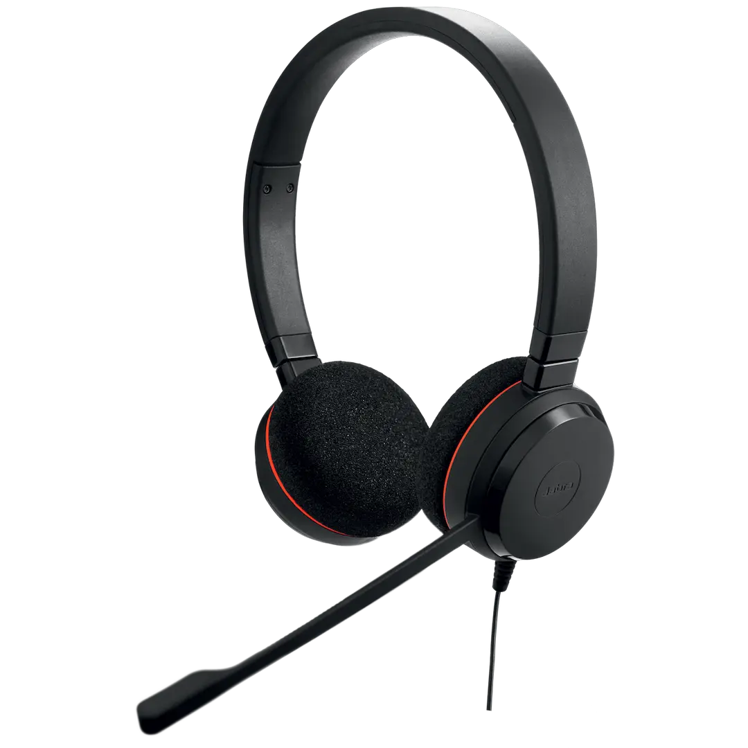 Jabra Evolve 20 Stereo USB-C/USB-A Headset, 1 Year Warranty | 4999-823-169