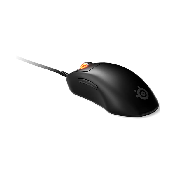 Steelseries Prime Mini Wired Gaming Mouse, 18,000 CPI SteelSeries TrueMove Pro Sensor, Prestige OM optical magnetic Switches, 5 Programmable Buttons, Ergonomic, Right-Handed Design, 1-Zone RGB Lighting, Black, 1 Year Warranty | 62421