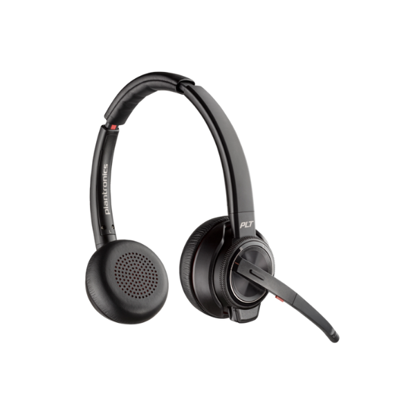 POLY Savi 8220 UC DECT 1880-1900 MHz USB-A Headset | 8D3F2AA