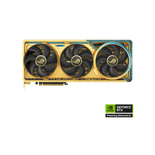 ASUS ROG Astral GeForce RTX 5090 32GB GDDR7 Dhahab OC Edition Graphics Card | 90YV0LW6-M0NM00