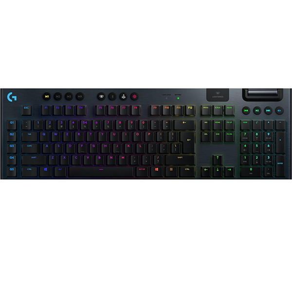 KEYBOARD LOGITECH G915 WIRELESS LIGHTSPEED GL CLICKY RGB | 920-009111