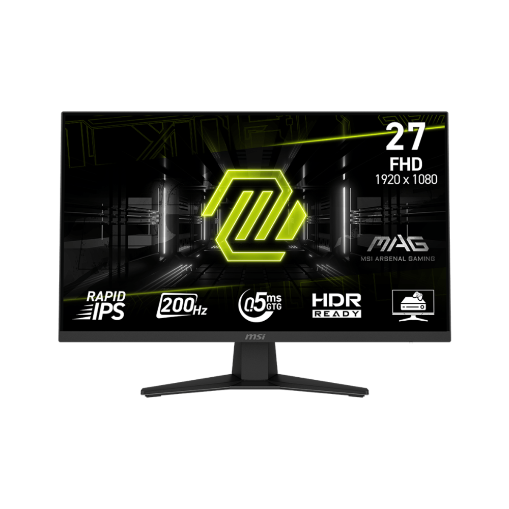 MSI MAG 274F 27" FHD (1920 x 1080) Gaming Monitor, Anti-glare, HDMI, DP, Tilt Adjustable, 1 Year warranty | 9S6-3CE41H-055