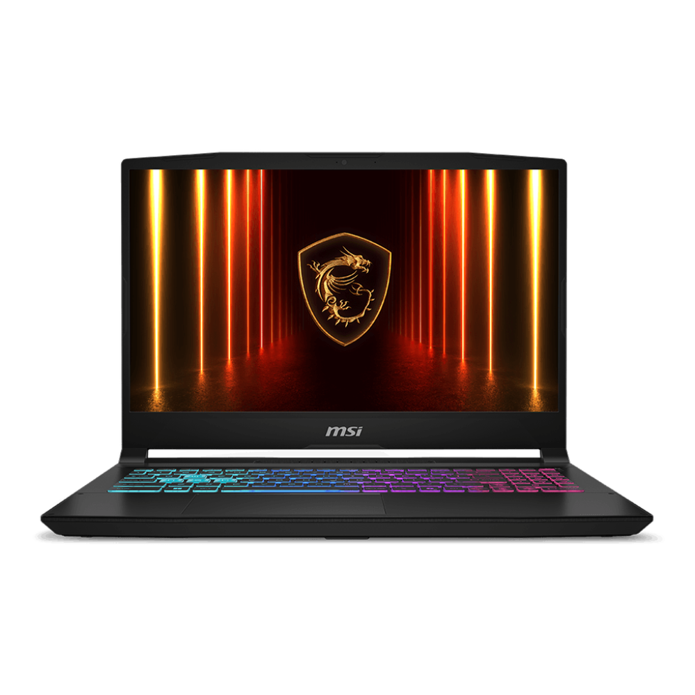 MSI Katana 15 HX B14WFK Gaming Laptop, Intel Core i7-14650HX Processor, 16GB RAM, 1TB SSD, 8GB Nvidia RTX 5060 Graphics, 15.6" FHD 144Hz Display, Windows 11 Home, 4-Zone RGB English & Arabic Keyboard, Black, 2 Year Warranty | 9S7-1587C1-220