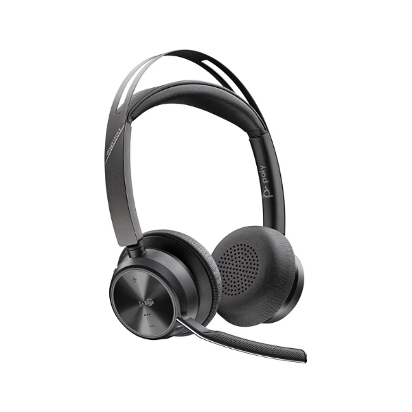Poly Voyager Focus 2 Headset, Includes Charging Stand, 1 Year Warranty | 9T9J6AA#AC3