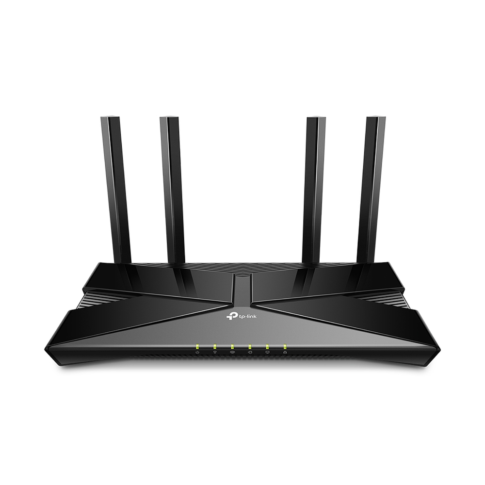 TP-Link Archer AX1800 Dual-Band Wi-Fi 6 Router, 5 GHz Up to 1201 Mbps, 2.4 GHz Up to 574 Mbps, 4 x Fixed High-Performance Antennas, 2-3 Bedroom Houses Coverage, EasyMesh Compatible, 1 Year Warranty | ARCHER-AX23