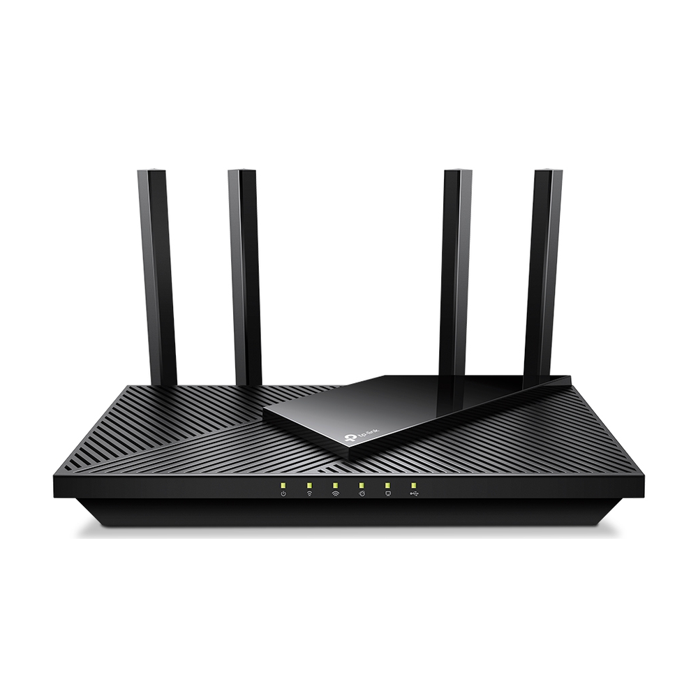 TP-Link Archer AX3000 Multi-Gigabit Wi-Fi 6 Router, 2.4 GHz Up to 574 Mbps, 5 GHz Up to 2402 Mbps, 4 x Fixed High-Performance Antennas, Multiple LAN Ports, 3 Bedroom Houses Coverage, Compatible with Alexa, 1 Year Warranty | ARCHER-AX55-PRO