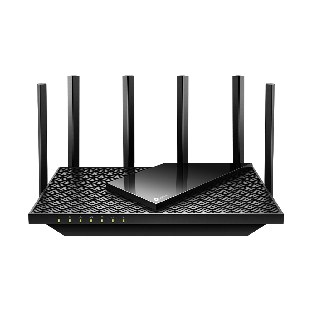 TP-Link Archer AX72 Pro Multi-Gigabit WiFi 6 Router, 5 GHz Up to 4804 Mbps, 2.4 GHz Up to 574 Mbps, 6 x Fixed High-Performance Antennas, 1GHz Dual-Core Processor, Connect 100+ Devices, 1 Year Warranty | ARCHER AX72 PRO