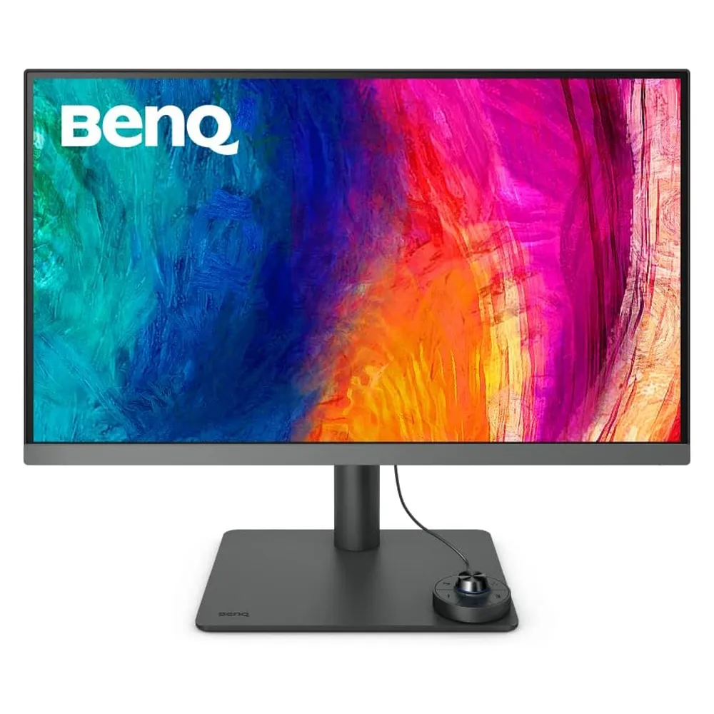BENQ PD2706U USB-C Designer Monitor, 27" 4K (3840 x 2160) Resolution, 60Hz, Anti-glare, 5ms Response Time, HDMI, DP, USB-C, Fully Adjustable Stand, 1 Year Warranty | 9H-LLJLB-QBP