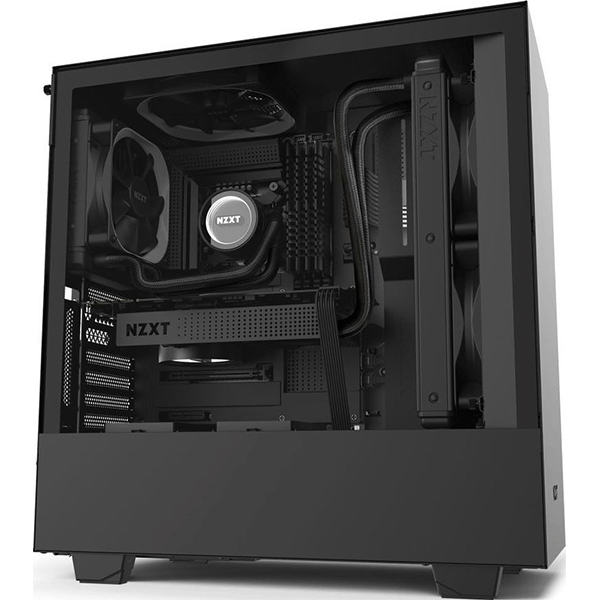 ATX CASE NZXT H510i MATTE BLACK MID TOWER | CA-H510i-B1