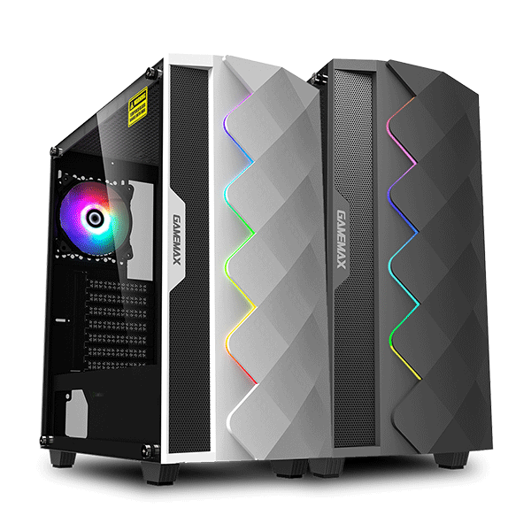 ATX CASE GAMEMAX DIAMOND BLACK