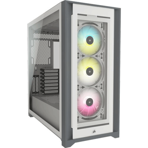 ATX CASE CORSAIR 5000X RGB TEMP GLASS -WHITE | CC-9011213-WW