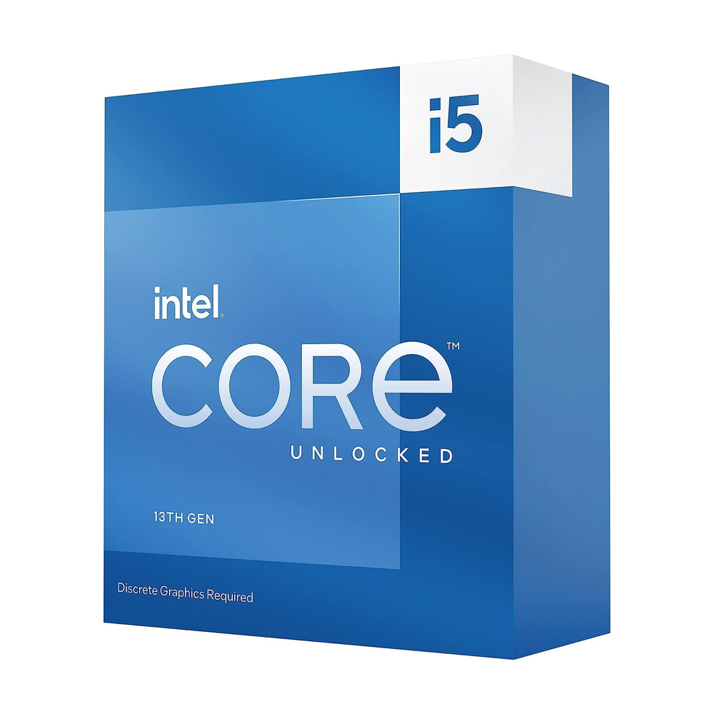 Intel Core i5-13600KF Processor, 14-Core (6P+8E), Base Core Frequency 3.50 GHz, Turbo Frequency 5.10 GHz, 24MB L1 Cache, DDR5, DDR4, LGA1700 Socket, Tray, 1 Year Warranty | CORE-I5-13600KF