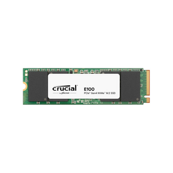 Crucial E100 1TB M.2 NVMe PCIe Gen4 Internal SSD, 1 Year Warranty | CT1000E100SSD8