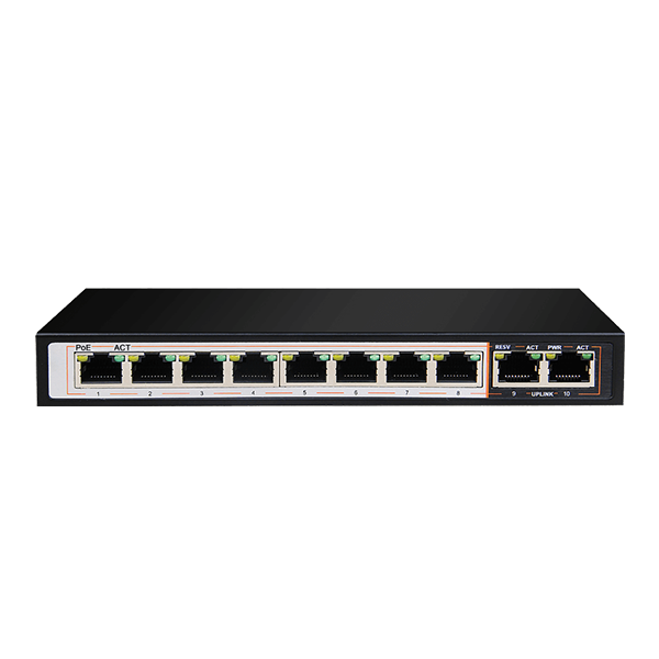 SWITCH DLINK 10 PORT GIGABIT POE UNMANAGED | DGS-F1010P-E