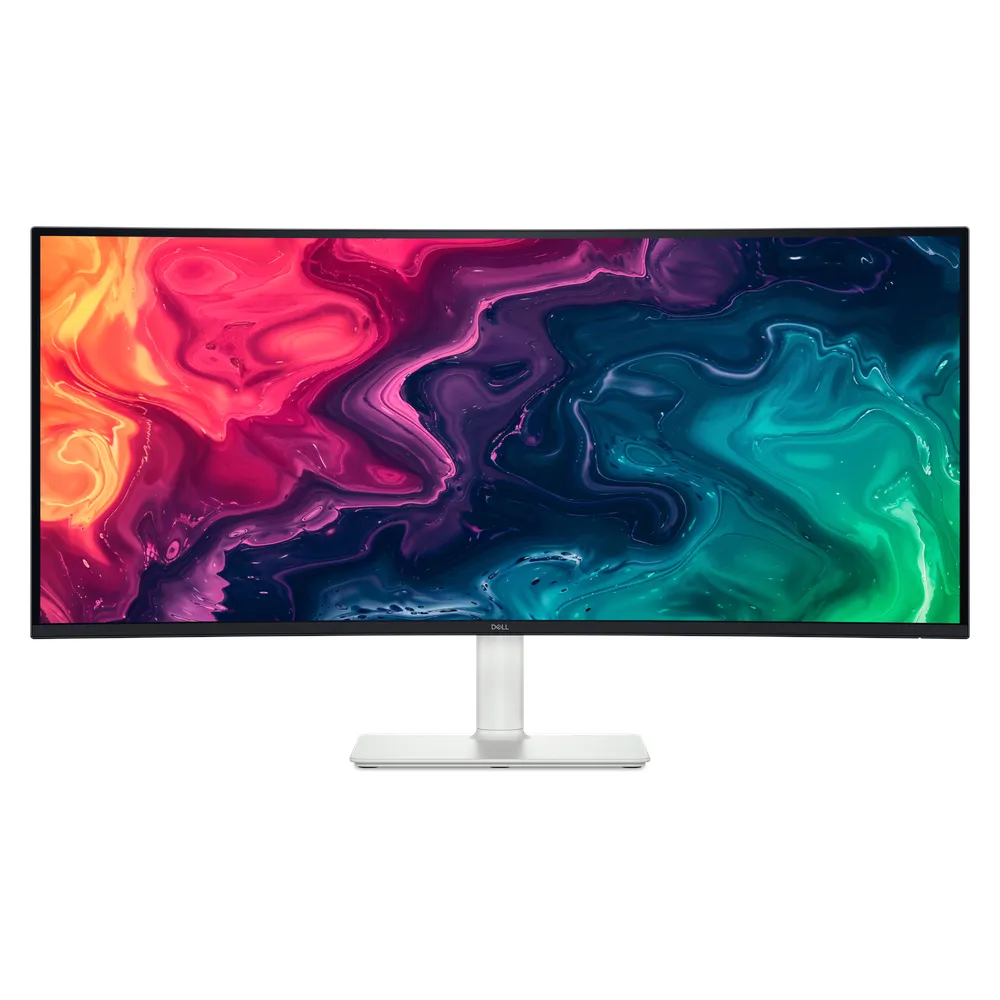 Dell 34 Plus USB-C UltraWide Curved Monitor, 34" UW-QHD (3440 x 1440), 120Hz, Anti-glare, 1ms (GtG) Response Time, HDMI, USB-C, Tilt/Height/Slant Adjustable, Black & White, 3 Year Warranty | S3425DW