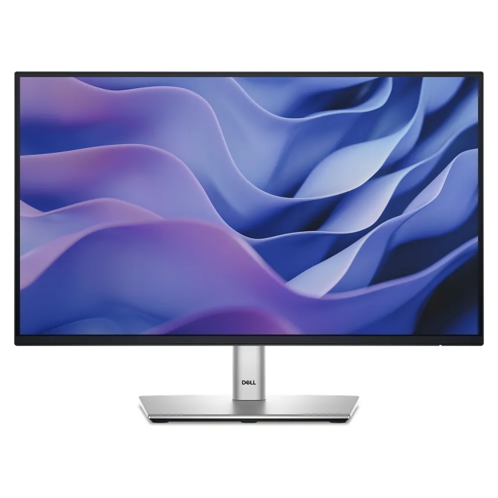 Dell Pro 22 Plus Monitor, 22" FHD (1920 x 1080) Resolution, 100Hz, Anti-glare, 5ms (GTG) Response Time, USB, HDMI, DisplayPort, VGA, Tilt/Pivot/Swivel/Height Adjustable Stand, Black & Silver, 3 Year Warranty | P2225H