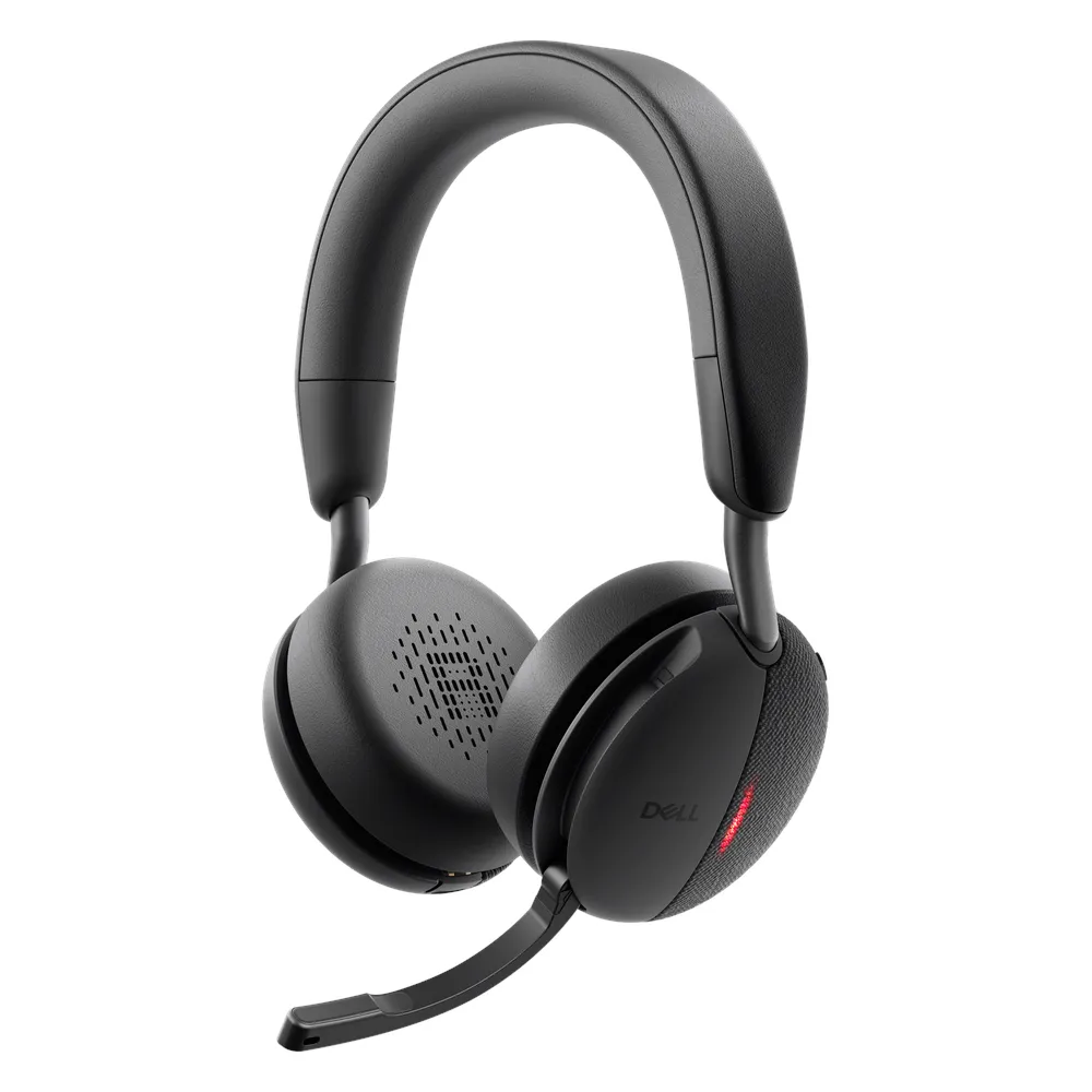 Dell Pro Plus Wireless ANC Headset, USB, Bluetooth, Noise cancellation Microphone, 40 mm Headphone Driver, 750 mAH Battery Capacity, Black, 1 Year Warranty | WL5024