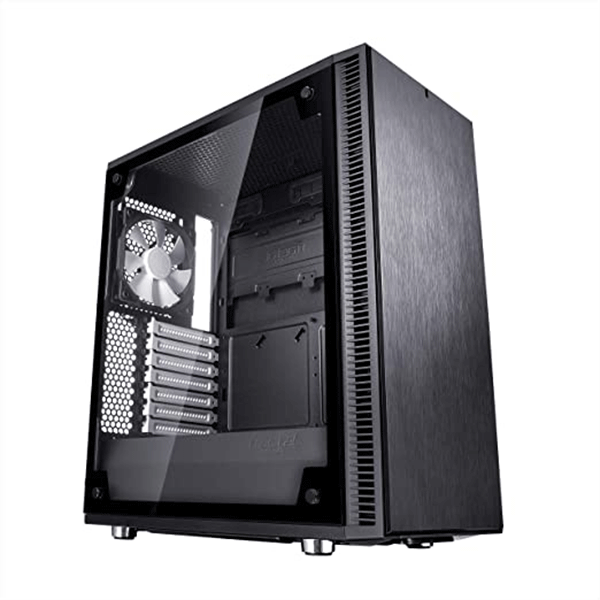 ATX CASE FRACTAL DESIGN DEFINE C TEMPERED GLASS GAMING | FD-C-DEF7CBK-TG