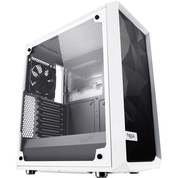 ATX CASE FRACTAL DESIGN MESHIFY C TEMPERED GLASS-WHITE | FD-CA-MESH-C-WT-TGC