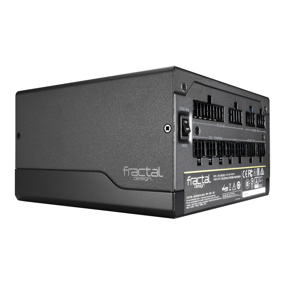 Fractal Design Ion+ 80 Plus Platinum Power Supply, 760W, Fully Modular, ATX, Black, 1 Year Warranty | FD-PSU-IONP-760P-BK-U