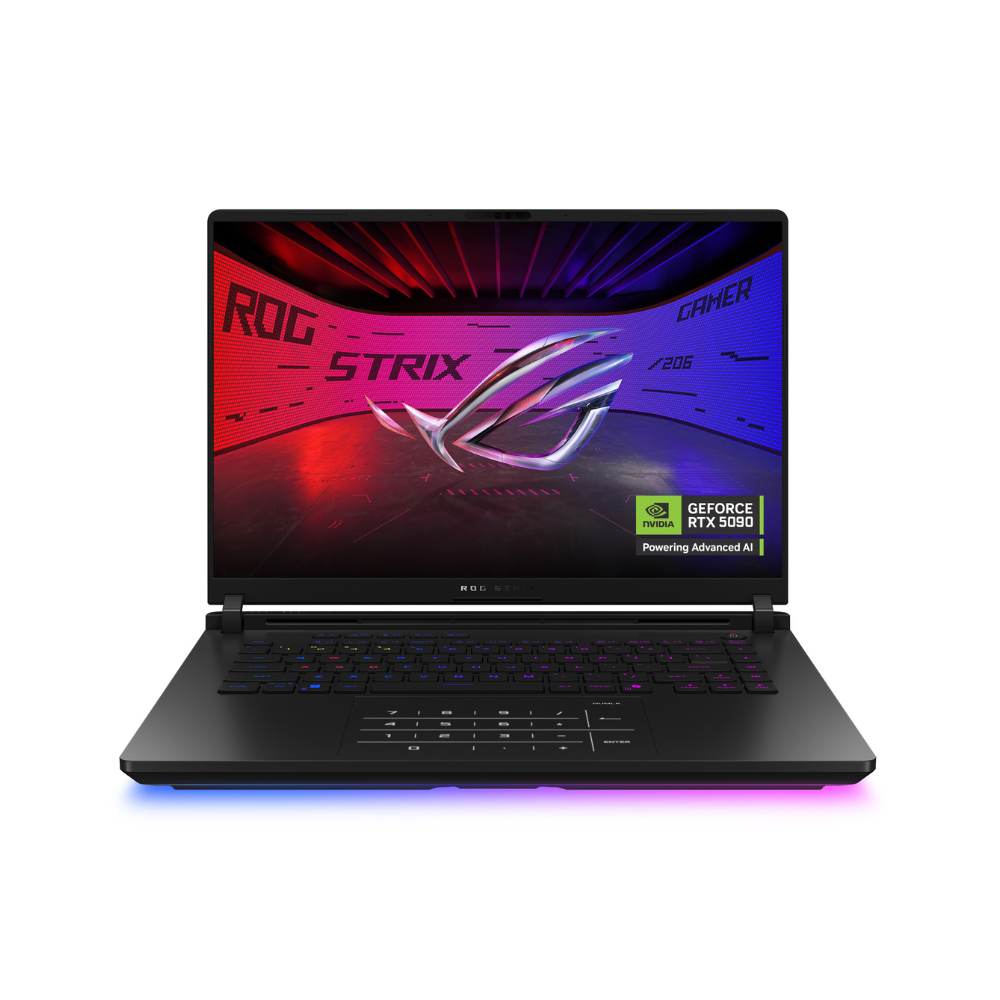 ROG Strix SCAR 16 Intel Core Ultra 9 275HX Processor, 32GB RAM, 1TB SSD, 24GB NVIDIA RTX 5090, 16" 2.5K WQXGA Display, Windows 11 Home, English & Arabic Keyboard, 1 Year Warranty | G635LX-S5008W