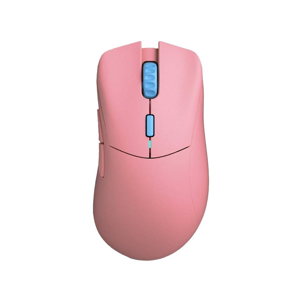 Glorious Model D PRO Series Wireless Forge Edition Gaming Mouse, USB 2.0 Connector, 2m Ascended Cord Cable, Optical Switches, 1000hz Polling Rate, 26000 DPI BAMF 2.0 26K Sensor, Ergonomic Design, Flamingo Pink, 1 Year Warranty | GLO-MS-PDW-FLA-FORGE
