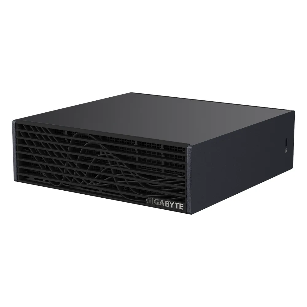 Gigabyte AI TOP ATOM Personal AI Supercomputer, 20 core Arm GB10 Grace Blackwell Superchip Processor, 128GB RAM, 4TB SSD, DOS, NVIDIA Blackwell Architecture Graphics, Compact Form Factor, 240W Power Supply, ConnectX-7 Networking, 1 Year Warranty | GIGA-AI-TOP-ATOM-4TB