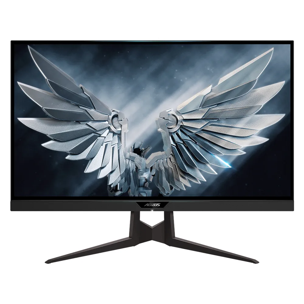 Gigabyte AORUS FI27Q-P Gaming Monitor, 27" 2K (2560 x 1440) Resolution, 165Hz, Anti-glare, 1ms (MPRT) Response Time, HDMI, DP, Fully Adjustable Stand, Black, 1 Year Warranty | FI27Q-P
