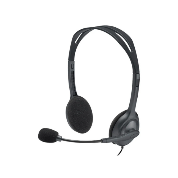 Logitech H111 Stereo Headset, Cable length: 1.8m, Black, 1 Year Warranty | H111