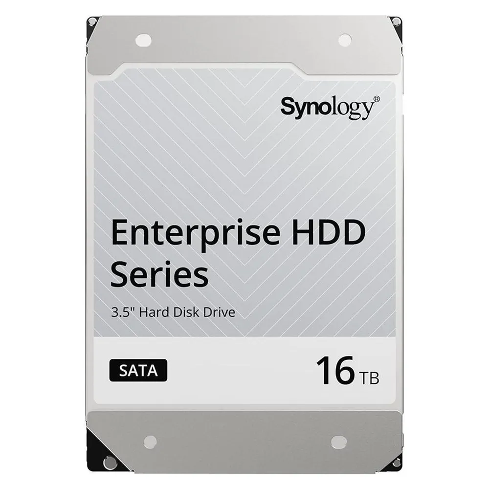 Synology Enterprise Series 3.5" SATA HDD, 16TB, 7200 RPM, 275 MB/s Data Transfer Speed, 512MB Cache, 1 Year Warranty | HAT5300-16T