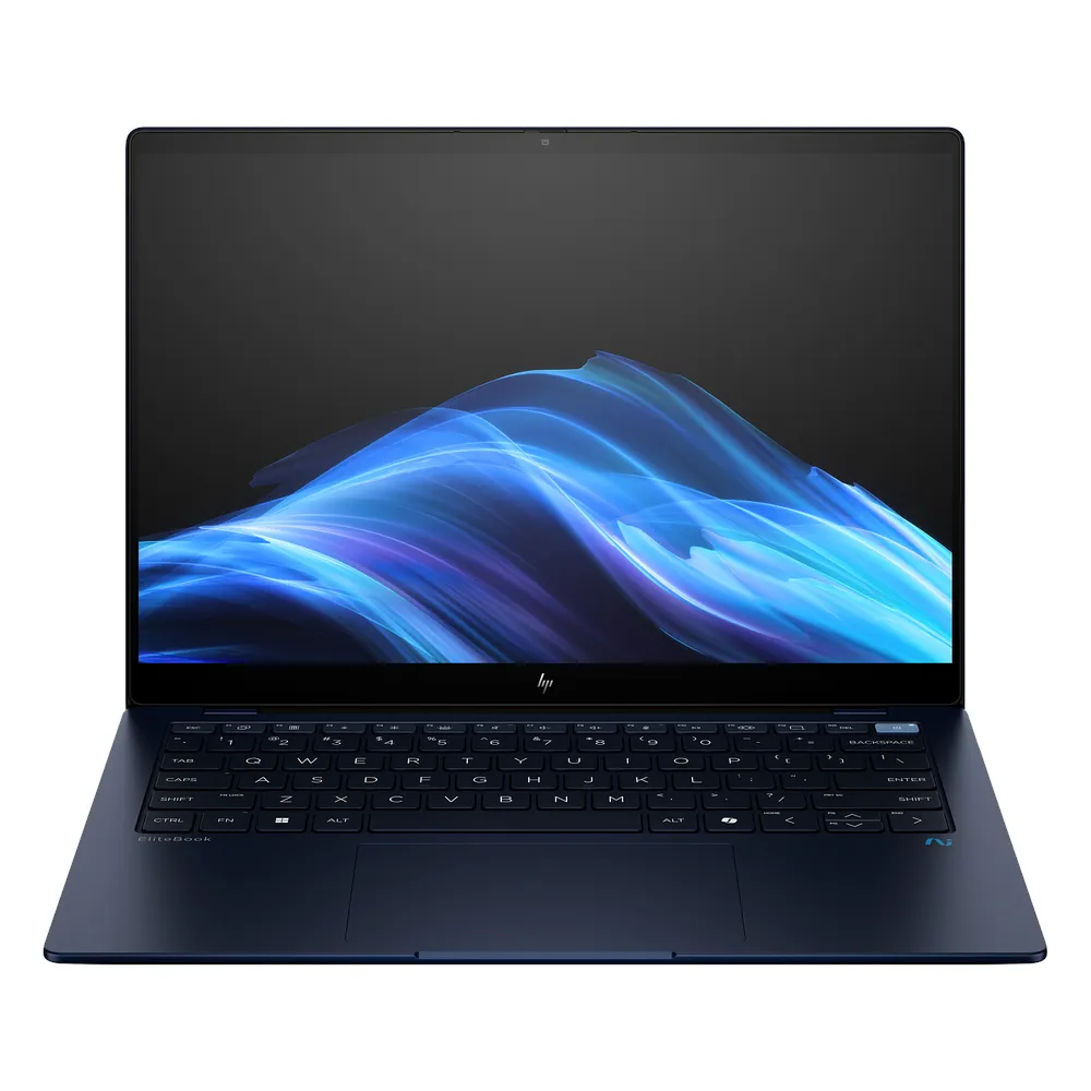 HP EliteBook Ultra G1q Next Gen AI Laptop, Snapdragon X Elite Processor, 32GB RAM, 1TB SSD, 14" 2.2K Touch Display, Windows 11 Pro, English & Arabic Keyboard, 1 Year Warranty | 928N8ES