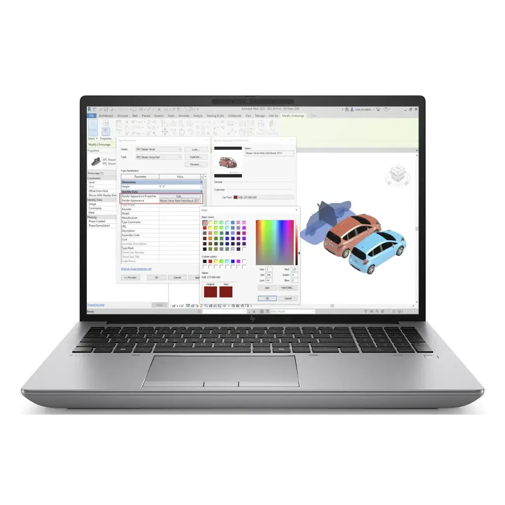 HP ZBook Fury G11 Mobile Workstation Laptop, Intel Core i7-14700HX Processor, 8GB RAM, 1TB SSD, 8GB NVIDIA RTX 2000 Ada, 16" WQUXGA 120Hz Display, Windows 11 Pro, English & Arabic Keyboard, 1 Year Warranty | 5F9T6ES