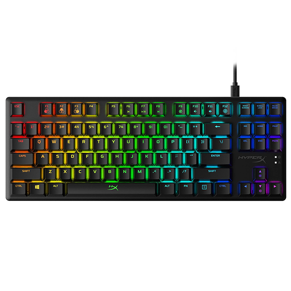 KEYBOARD HYPERX ALLOY ORIGINS CORE MECHANICAL GAMING | HX-KB7RDX-US
