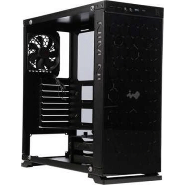 ATX CASE IN WIN 805 BLACK ALUMINUM MID TOWER | INWC-805-STANDARD BLA