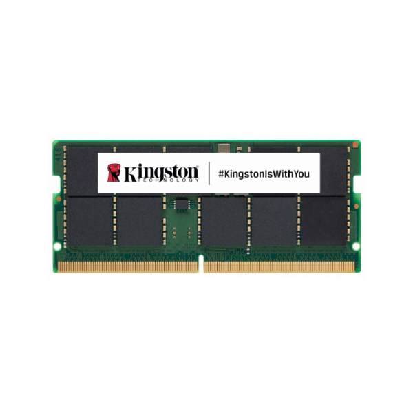 Kingston Memory Kit, 32GB(1x32GB), DDR5 DRAM, 5600 MT/s, CL-46, 1 Year Warranty | KVR56S46BD8-32