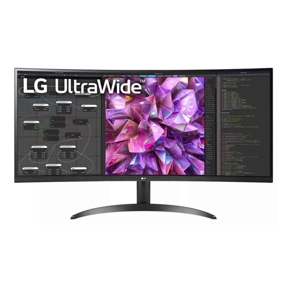 LG UltraWide Smart Monitor with Dual Controller & OnScreen Control, 34" WQHD (3440 x 1440) Resolution, 60Hz, Anti-glare, 5ms (GtG) Response Time, HDMI, DP, Tilt Adjustable Stand, Black, 1 Year Warranty | 34WQ60C-B