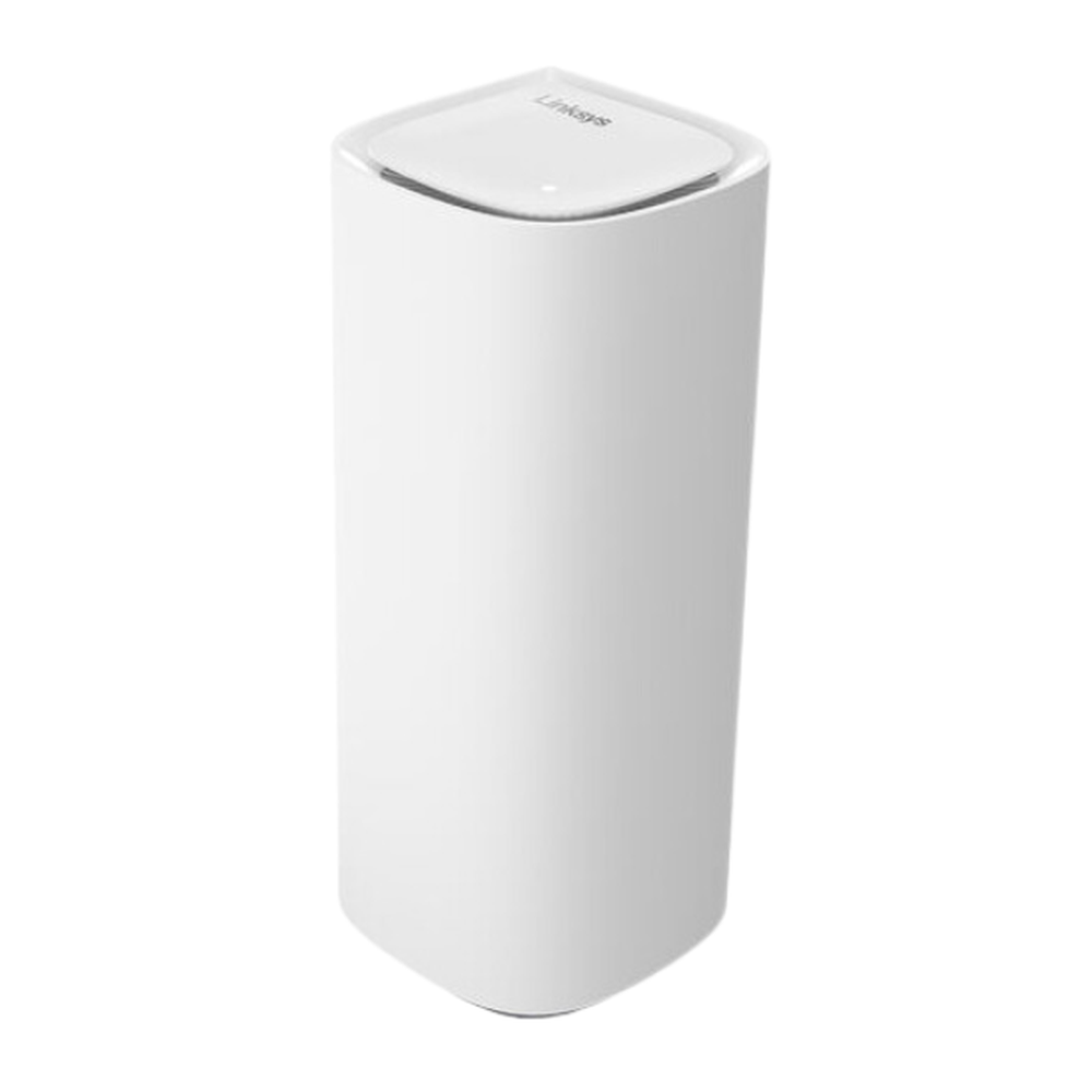 Linksys Velop Micro 7 Mesh System Router, 6Ghz & 5Ghz Frequency, WiFi 7, RJ-45 Ports, 1.5 GHz Quad-Core Processor, Ultra Low Latency, Self-learning and Optimizing, 1 Year Warranty | LN1401-E