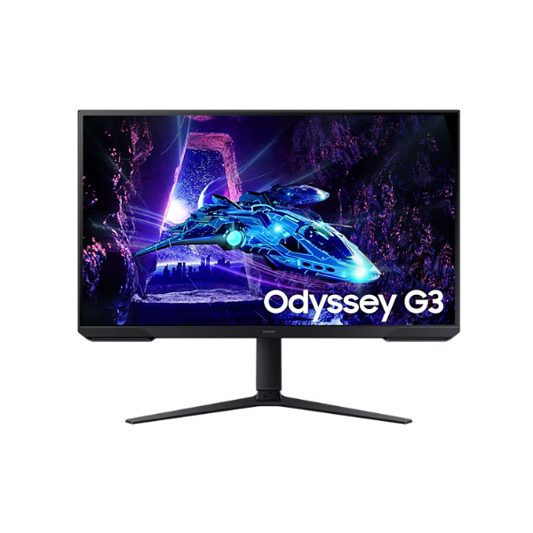 Samsung LS32DG302EMXUE 32" Odyssey G3 G30D FHD(1920 x 1080) Gaming Monitor, 1ms, 180Hz, HDMI, DP, Height/Tilt/Swivel/Pivot, Adjustable, Black, 3 Year Warranty | LS32DG302EMXUE