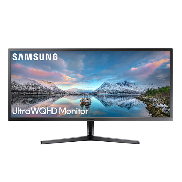 Samsung 34" WQHD Ultra-Wide Flat High Resolution Monitor 3 Year Warranty | LS34J550WQMXUE