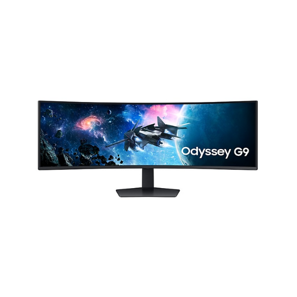 Samsung LS49CG954EMXUE 49" Odyssey G9 G95C DQHD(5120 x 1440) Curved Gaming Monitor, 1MS, 240Hz, HDMI, DP, Height/Tilt/Swivel, Adjustable, Black, 3 Year Warranty | LS49CG954EMXUE