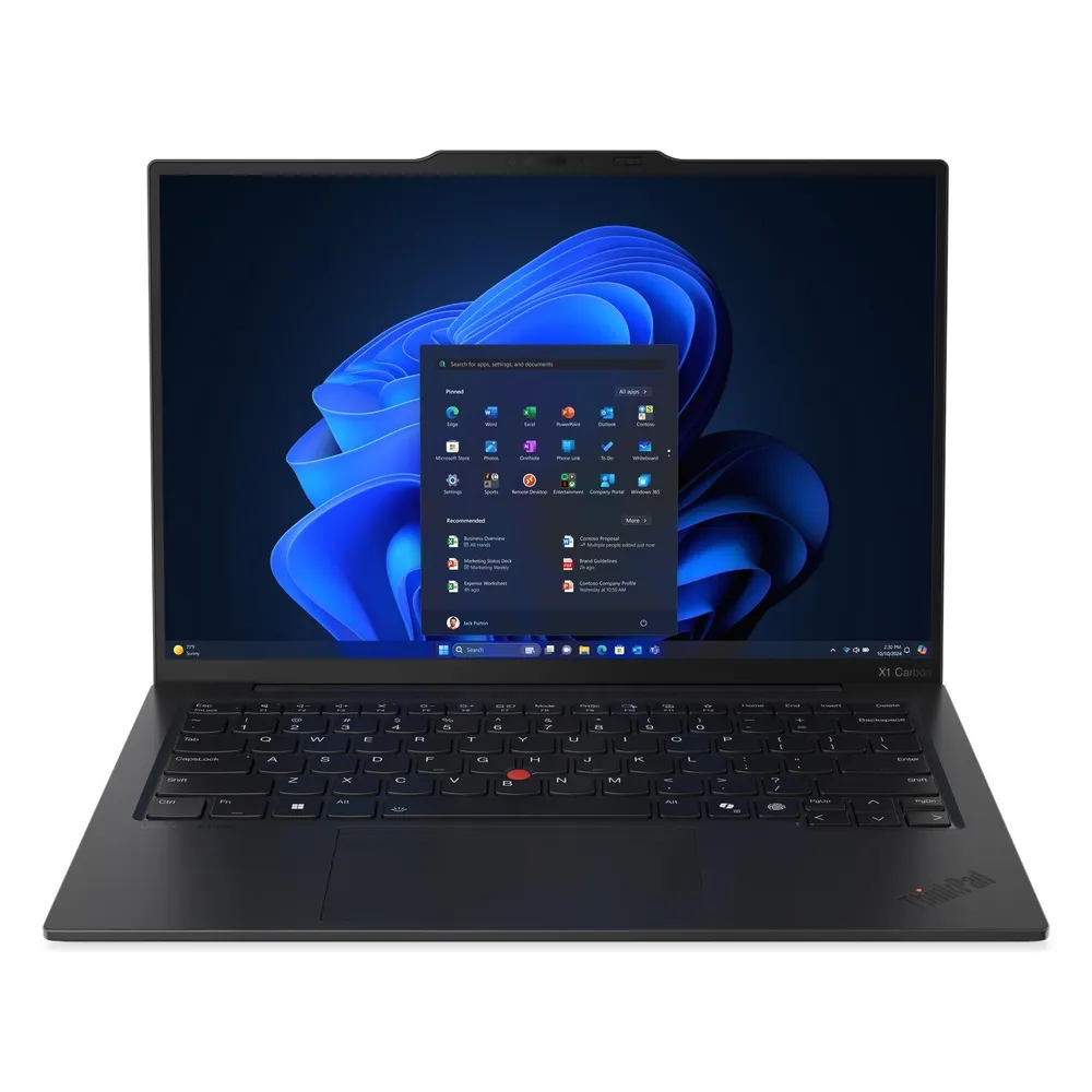 Lenovo ThinkPad X1 Carbon Gen 13 Aura Edition Laptop, Intel Core Ultra 7 258V Processor, 32GB RAM, 1TB SSD, 14" 2.8K 120Hz OLED Display, Windows 11 Pro, English & Arabic Backlit Keyboard, 3 Year Warranty | 21NS00LWGR