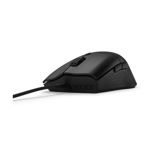 NZXT Lift 2 Ergo Lightweight Ergonomic Wired Gaming Mouse, 2m USB 2.0 Cable, Up to 8,000 Hz Polling Rate, Optical Switches, 26000 DPI Optical Sensor, Black, 1 Year Warranty | MS-001NB-01