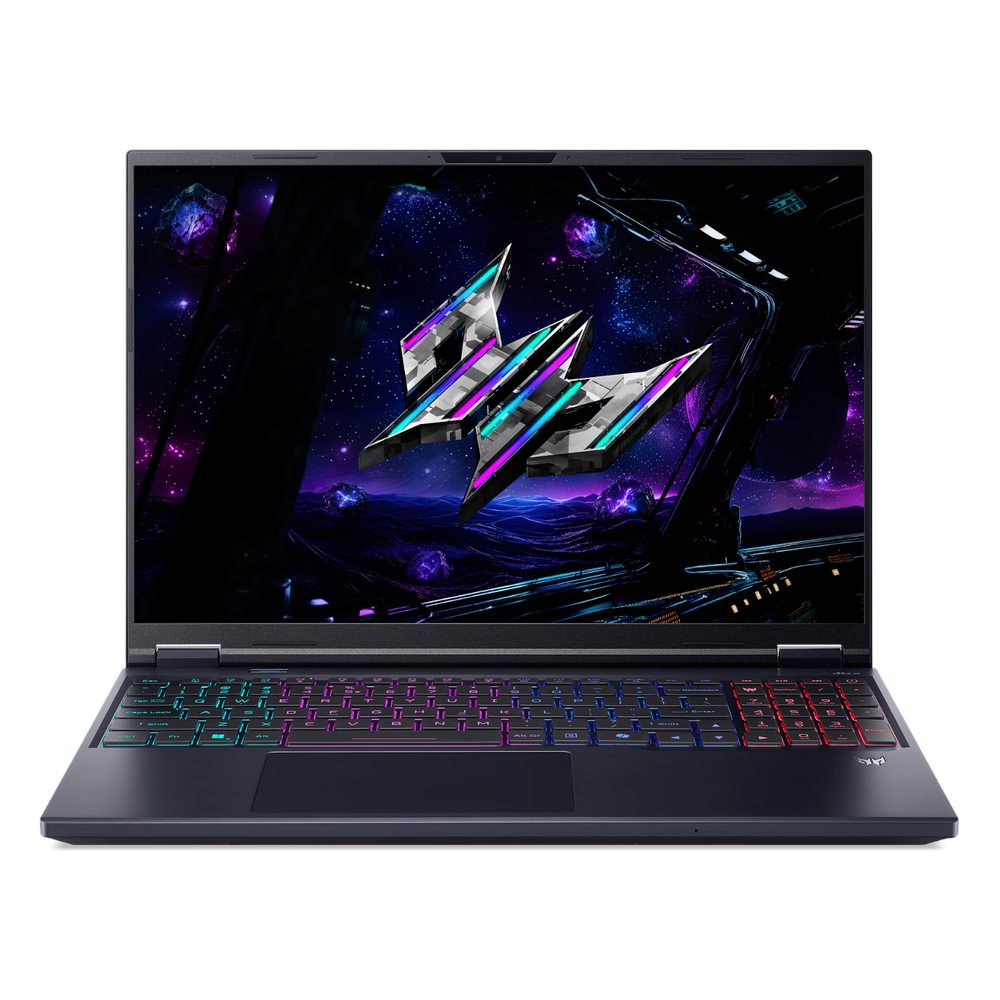 Acer Predator Helios Neo 16 AI Gaming Laptop, Intel Core Ultra 9 275HX Processor, 16GB RAM, 1TB SSD, 8GB Nvidia RTX 5060 Graphics, 16" WQXGA 180Hz Display, Windows 11 Home, 4-Zone RGB English & Arabic Keyboard, 1 Year Warranty | NH.QVQEM.001
