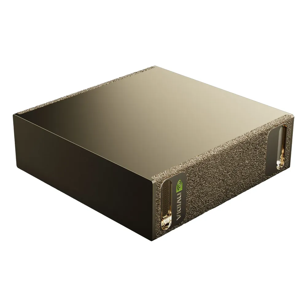 NVIDIA DGX Spark Personal AI Supercomputer, 20 core Arm GB10 Processor, 128GB RAM, 4TB SSD, DOS, NVIDIA Blackwell Architecture Graphics, Compact Form Factor, 240W Power Supply, ConnectX Networking, 1 Year Warranty | DGXSPARK-FOUNEDIT-UK