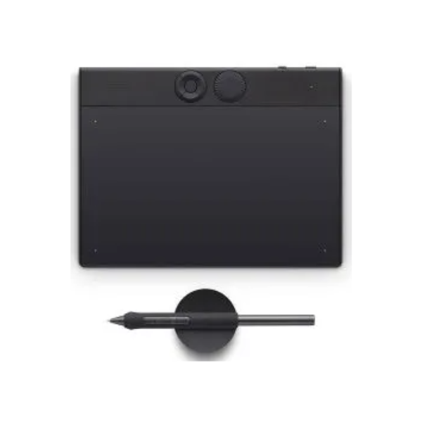Wacom Intuos Pro Small, USB port, Bluetooth, English, German, Russian, Swedish, and Polish, 1 Year Warranty | PTK470K0B