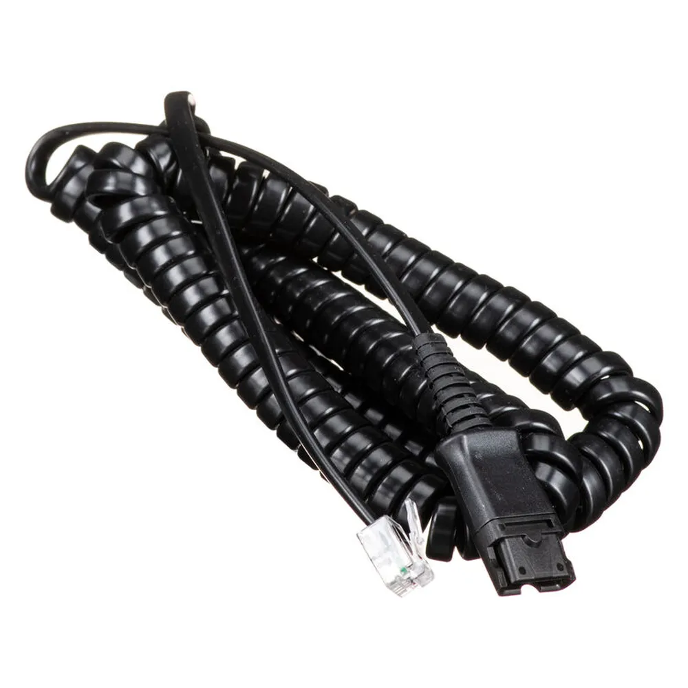 Poly M22 to Quick Disconnect Cable, 3m Cable Length, Coiled Design, Black, 1 Year Warranty | 85R38AA