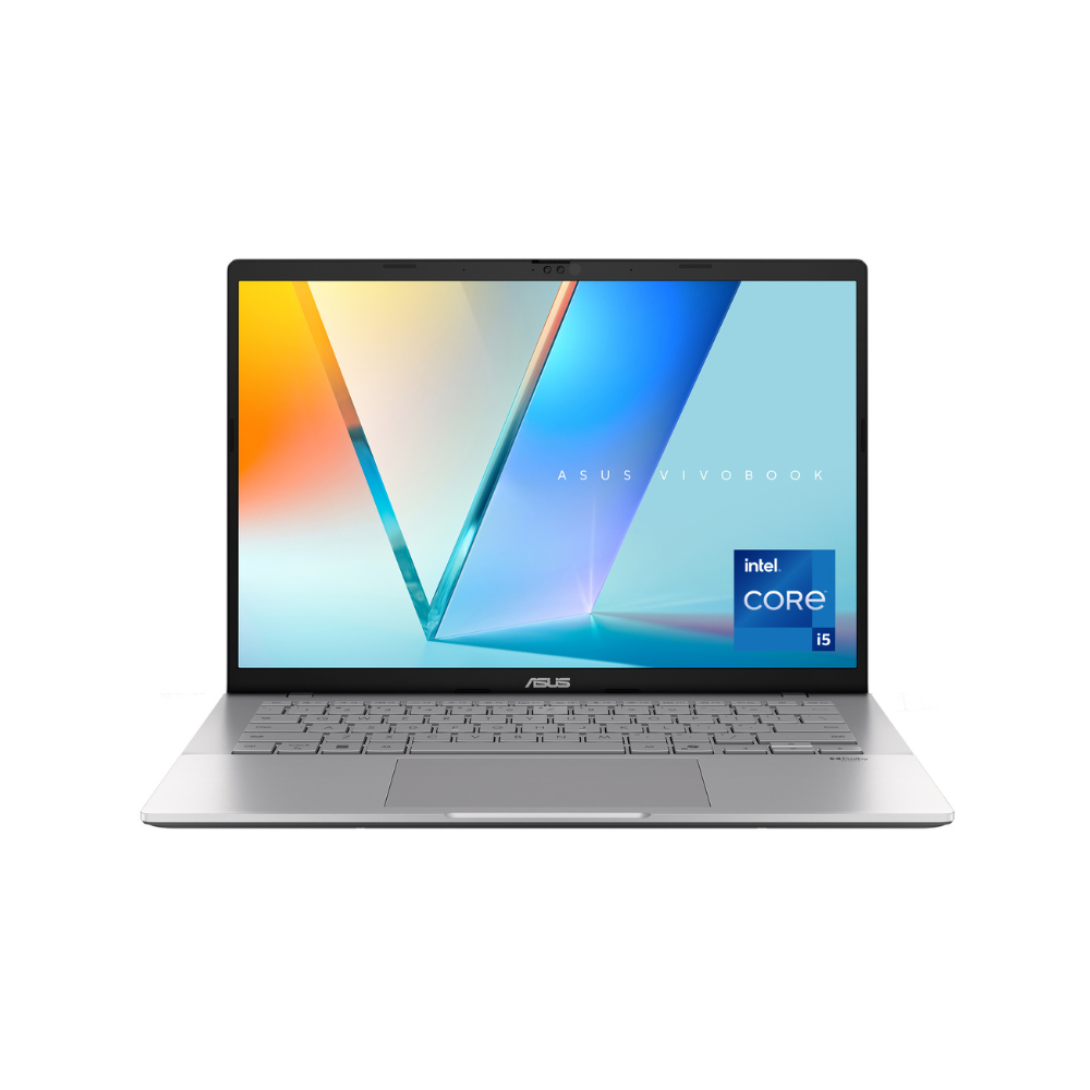 ASUS Vivobook S14 Intel Core i5-13420H Processor, 16GB RAM, 512GB SSD, 14" WUXGA Display, Windows 11 Home, English & Arabic Keyboard, Cool Silver, 1 Year Warranty | S3407VA-LY031W
