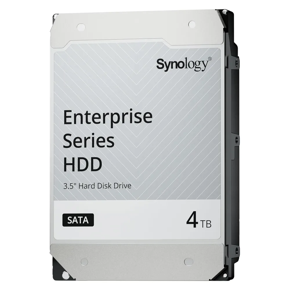 Synology Enterprise Series 3.5" SATA HDD, 4TB, 7200 RPM, 281 MB/s Data Transfer Speed, 1 Year Warranty | HAT5320-4T
